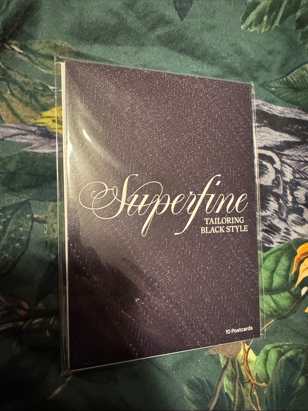 SUPERFINE Tailoring Black Style Postcards the met